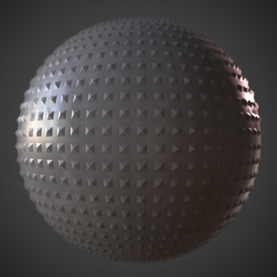 Studded Plastic PBR Material - Free Texture Download
