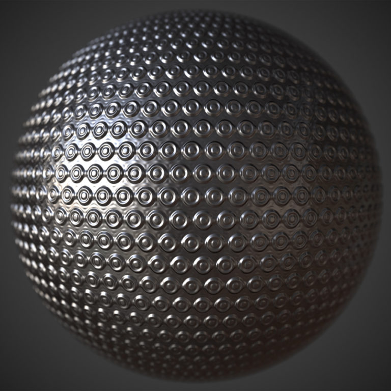 Tabbed Metal PBR Material