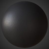 Black Leather PBR Material Black Leather PBR Material