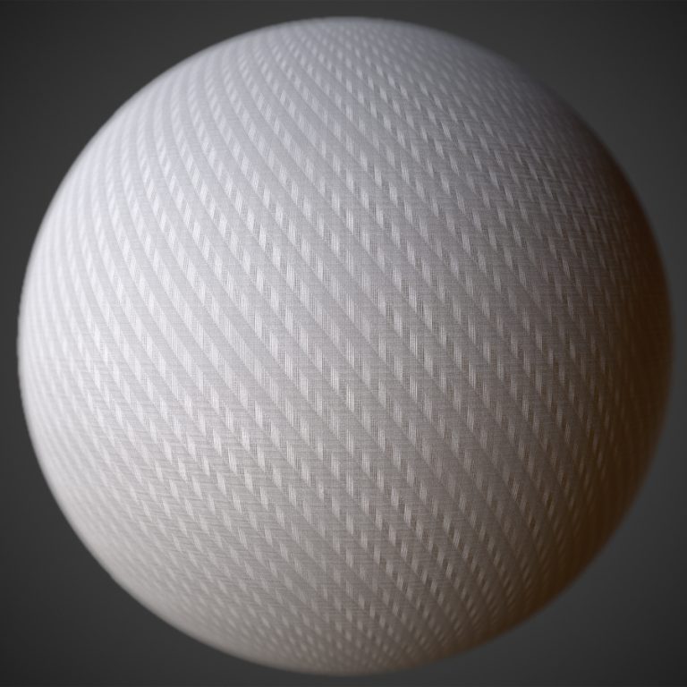 Diagonal Stripe Weave PBR Material