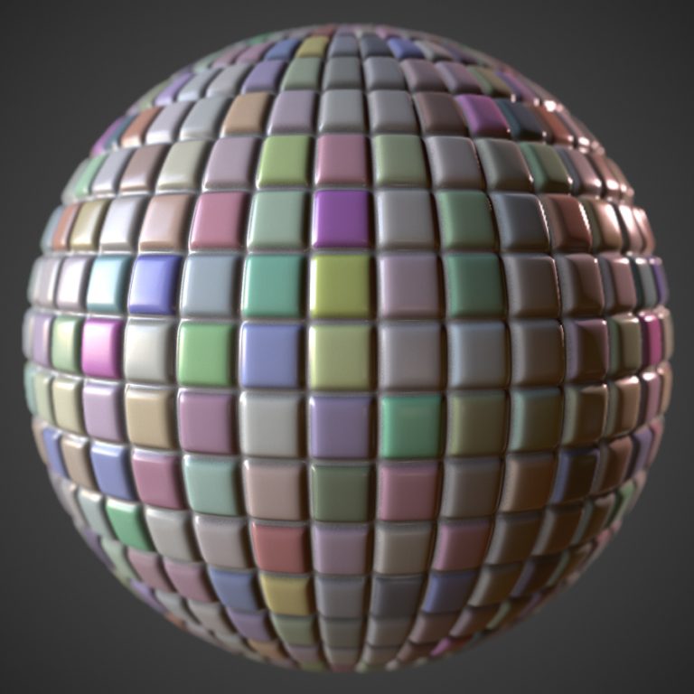 Preschool Tile PBR Material