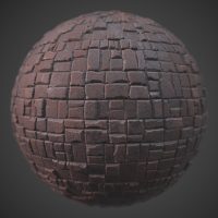 Sharp Edged Stonework PBR Material