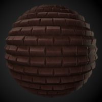 Angled Stonework PBR Material