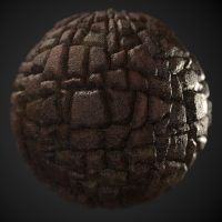 Wedged Cobblestone PBR Material