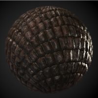 Wet Arc Cobble PBR Material