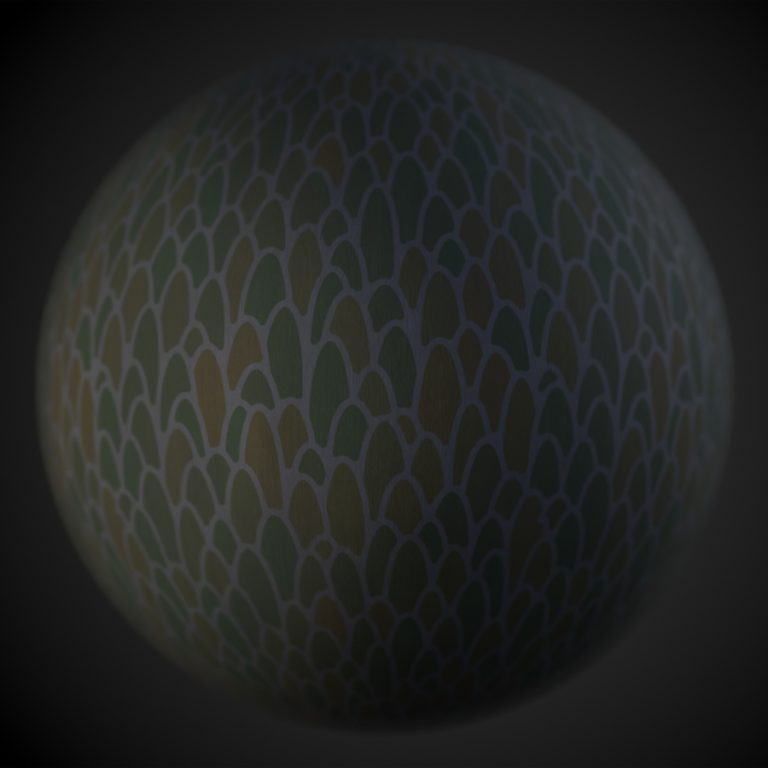 Forest Wallpaper PBR Material