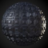 Futuristic Cube Metal PBR Material - Free Texture Download