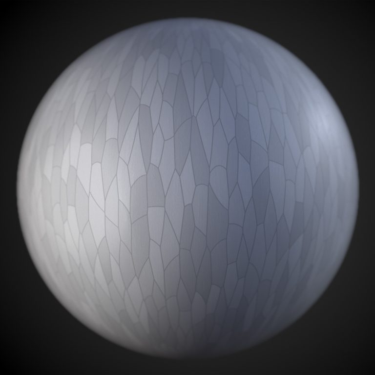 Modern Fractured Wallpaper PBR Material
