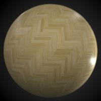 Herringbone Flooring PBR Material