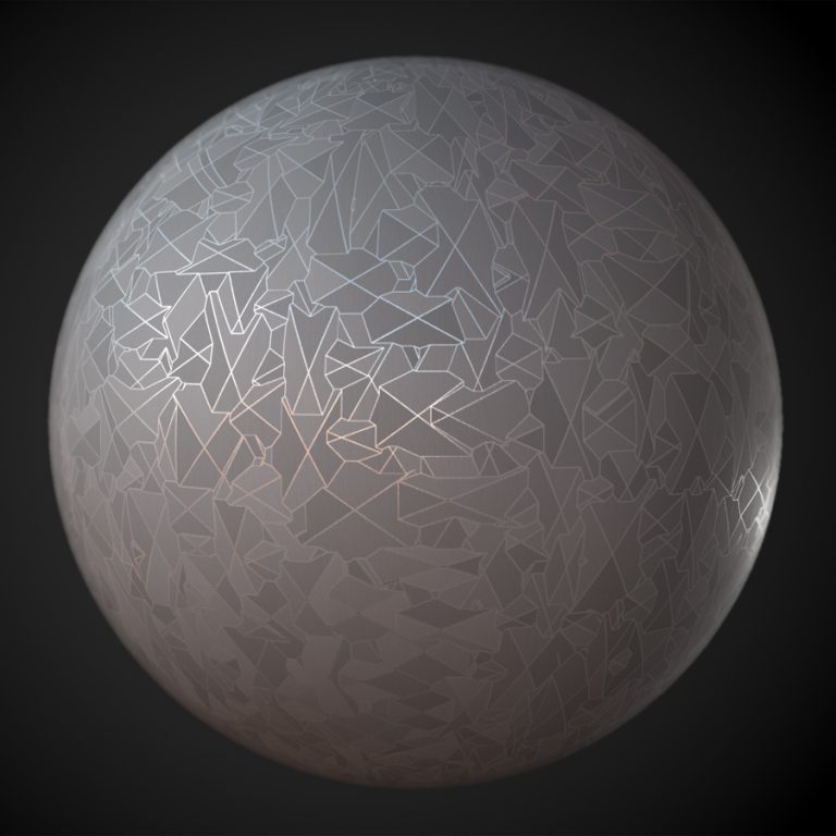 Modern Shattered Wallpaper PBR Material