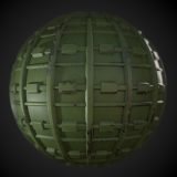 Painted Metal Reinforced PBR Material