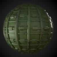 Painted Metal Reinforced PBR Material Painted Metal Reinforced PBR Material