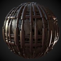Oily Tubework PBR Material