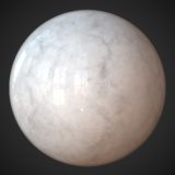 White Marble PBR Material