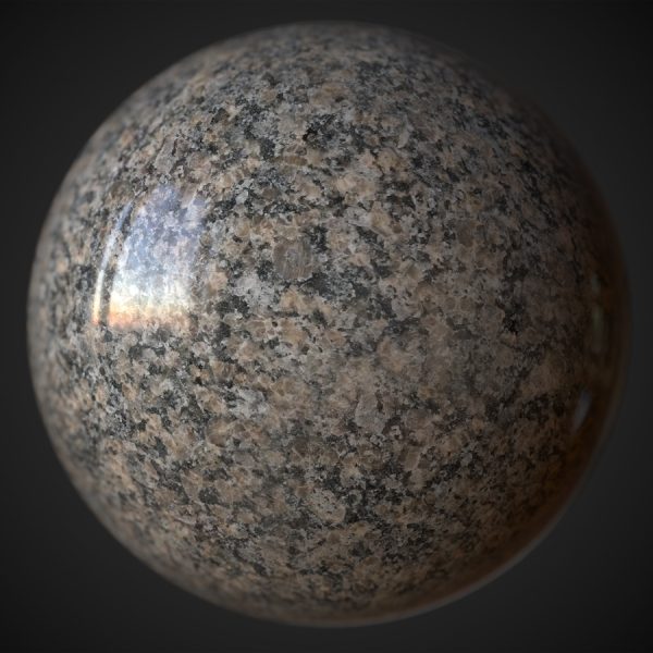 Almond Speckled Granite PBR Material