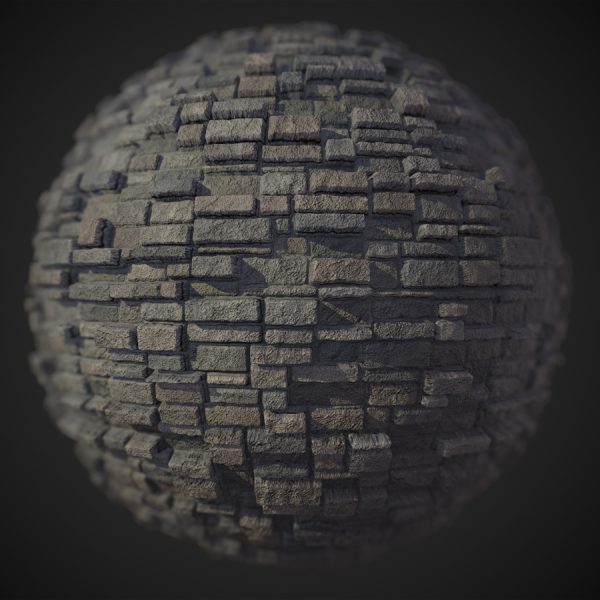 Faux Stone Siding PBR Material