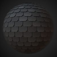 Tapered Asphalt Shingle PBR Material Tapered Asphalt Shingle PBR Material