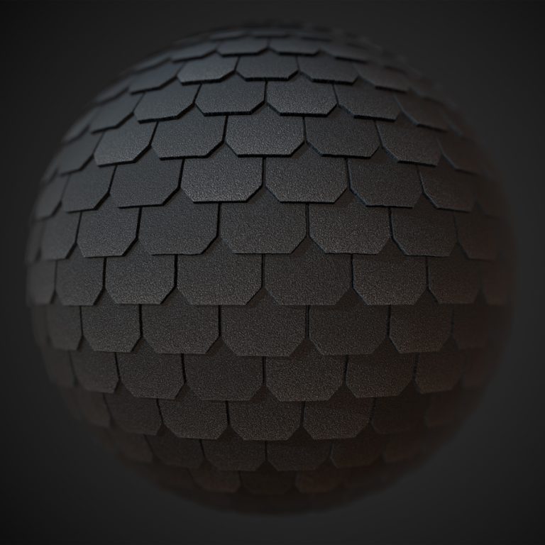 Tapered Asphalt Shingle PBR Material