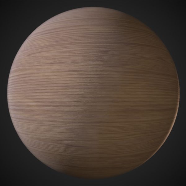 Oak Wood Bare PBR Material