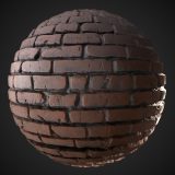 Alley Brick Wall PBR Material Alley Brick Wall PBR Material