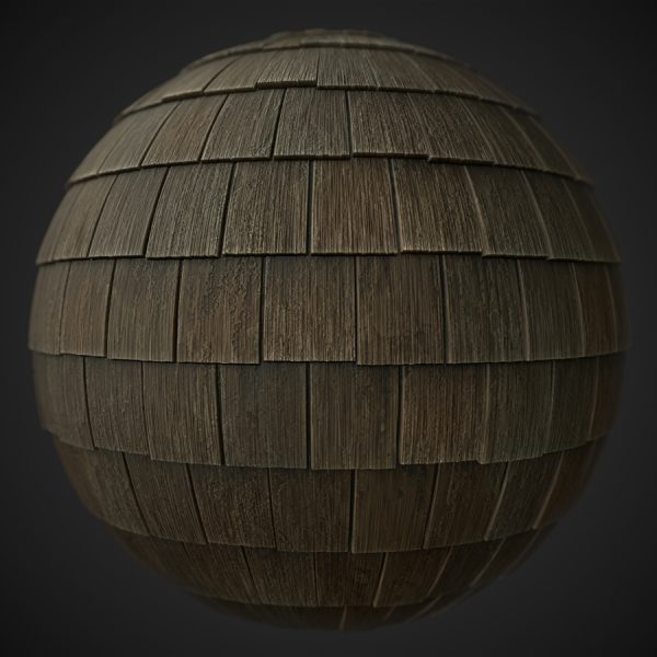 Old Cedar Shingles PBR Material