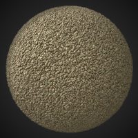 Pea Gravel PBR Material