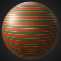 Christmas Wrapping Paper PBR Material