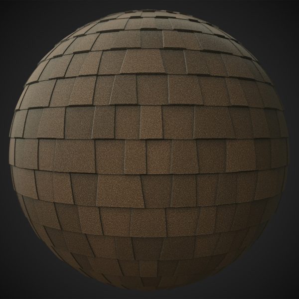 Laminated Shingles PBR Material