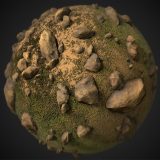 Rocky Rugged Terrain PBR Material Rocky Rugged Terrain PBR Material