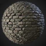 Thick Mortar Stonework PBR Material Thick Mortar Stonework PBR Material