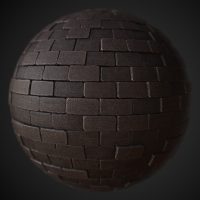 Damp Block Wall PBR Material