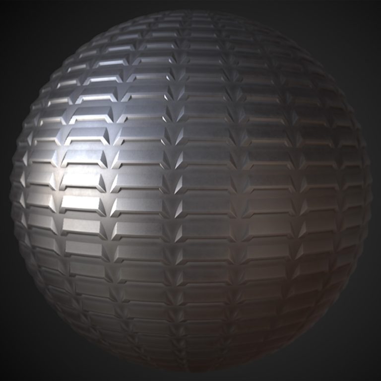Steel Vented Siding PBR Material