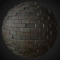 Victorian Brick PBR Material