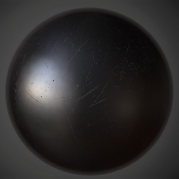 Scratched Metal PBR Material
