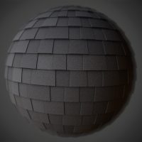 Laminated Shingle Roof PBR Material