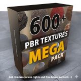 Download ALL (500+) PBR Texture Sets at Once with Commercial Rights 600 obr textures