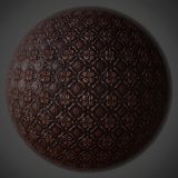 Fancy Carved Wood PBR Material Fancy Carved Wood PBR Material
