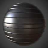 Lined Metal Sheeting PBR Material